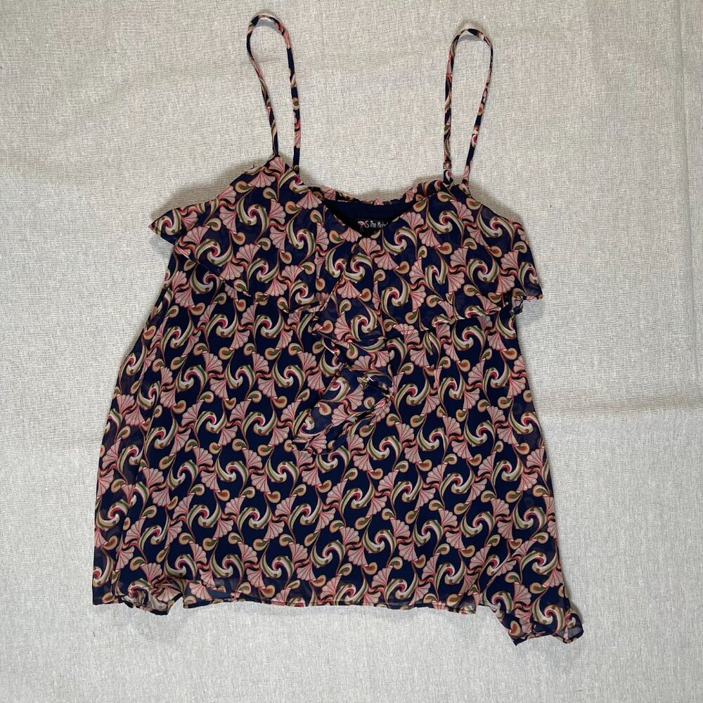 The Webster at Target | Ruffle Front Tank | Medium